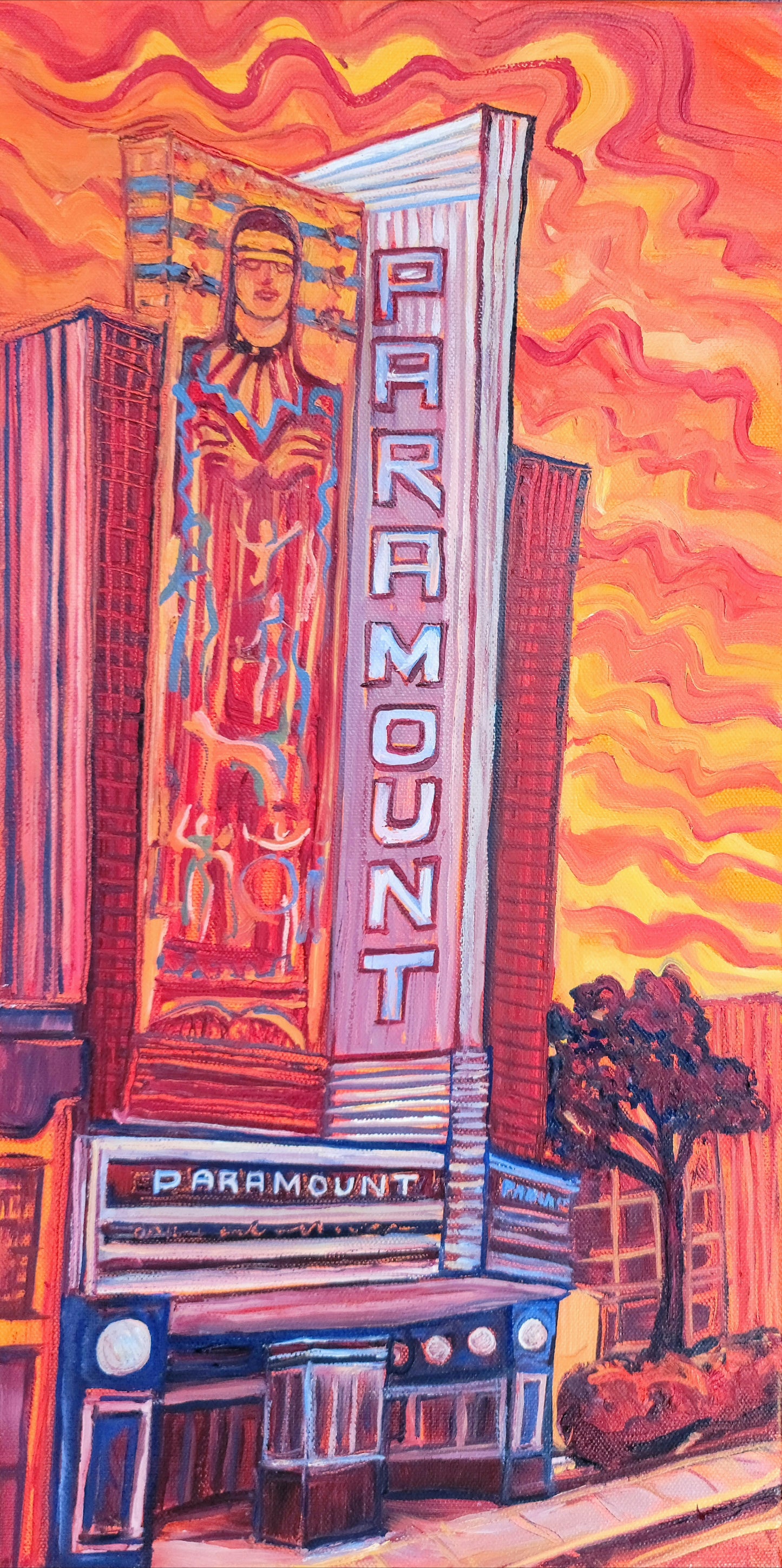 It's Paramount - Oil Painting