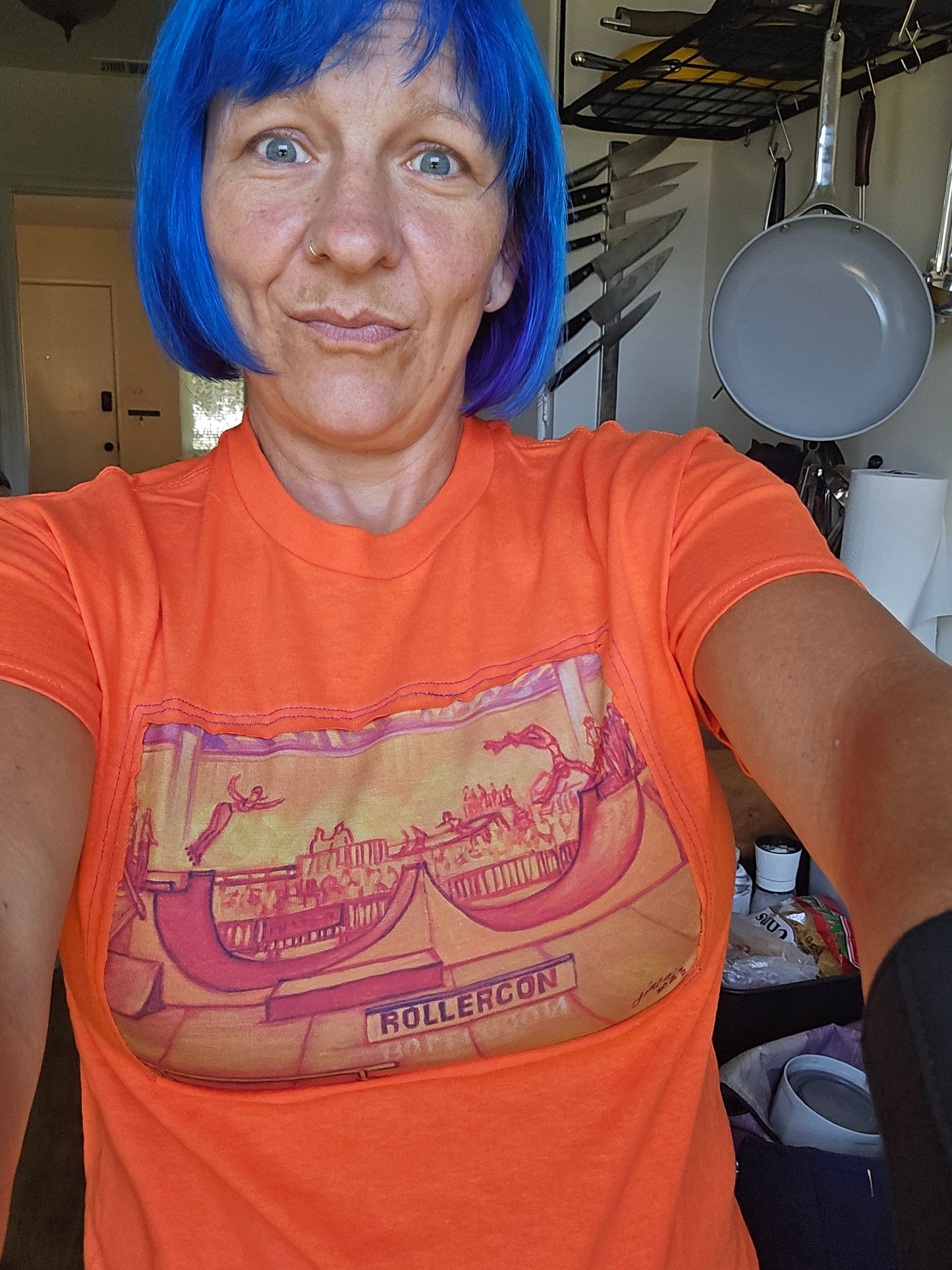 RollerCon 23- Bright Orange T-Shirt