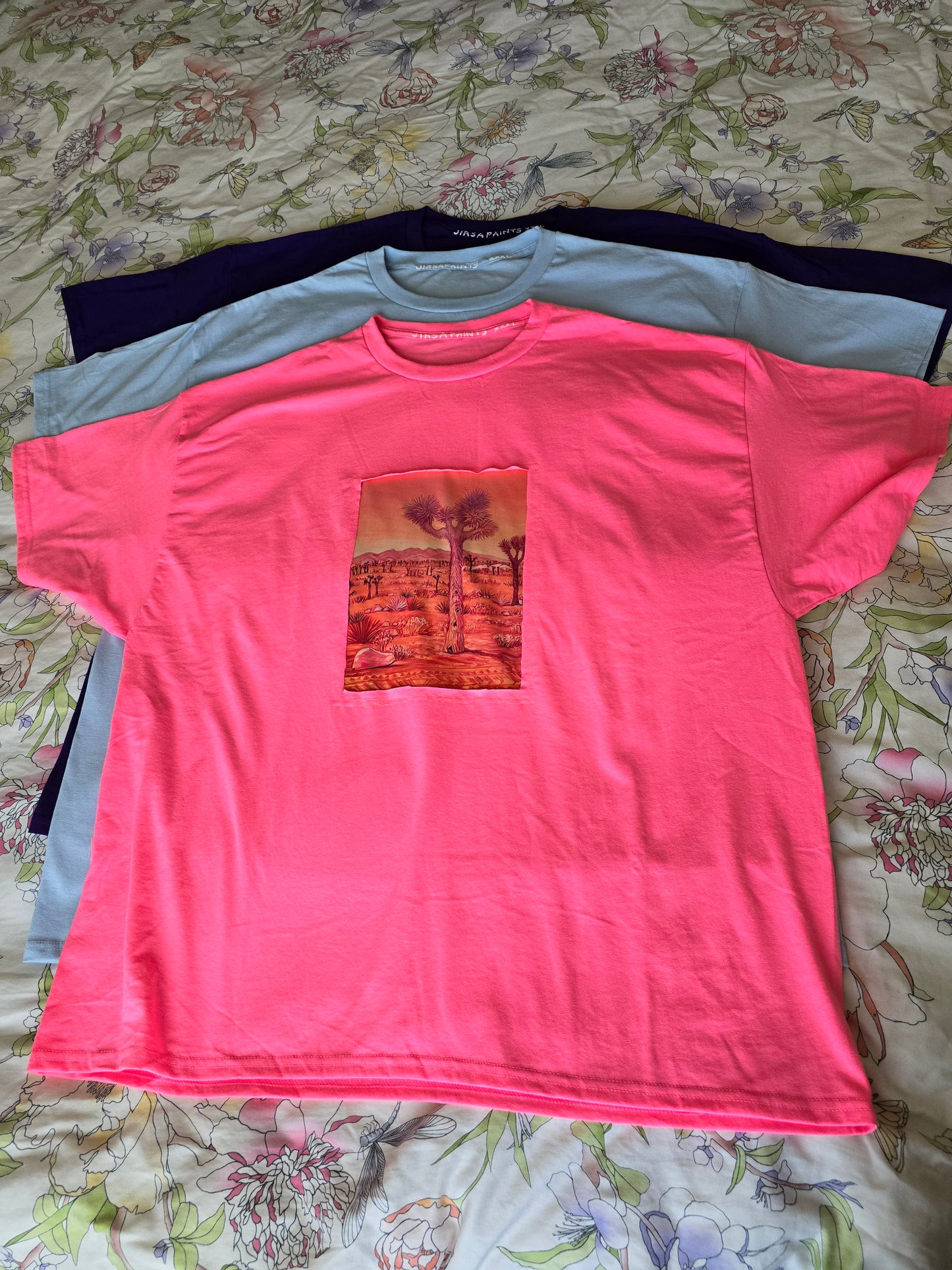 Joshua Tree- Pink T-Shirt