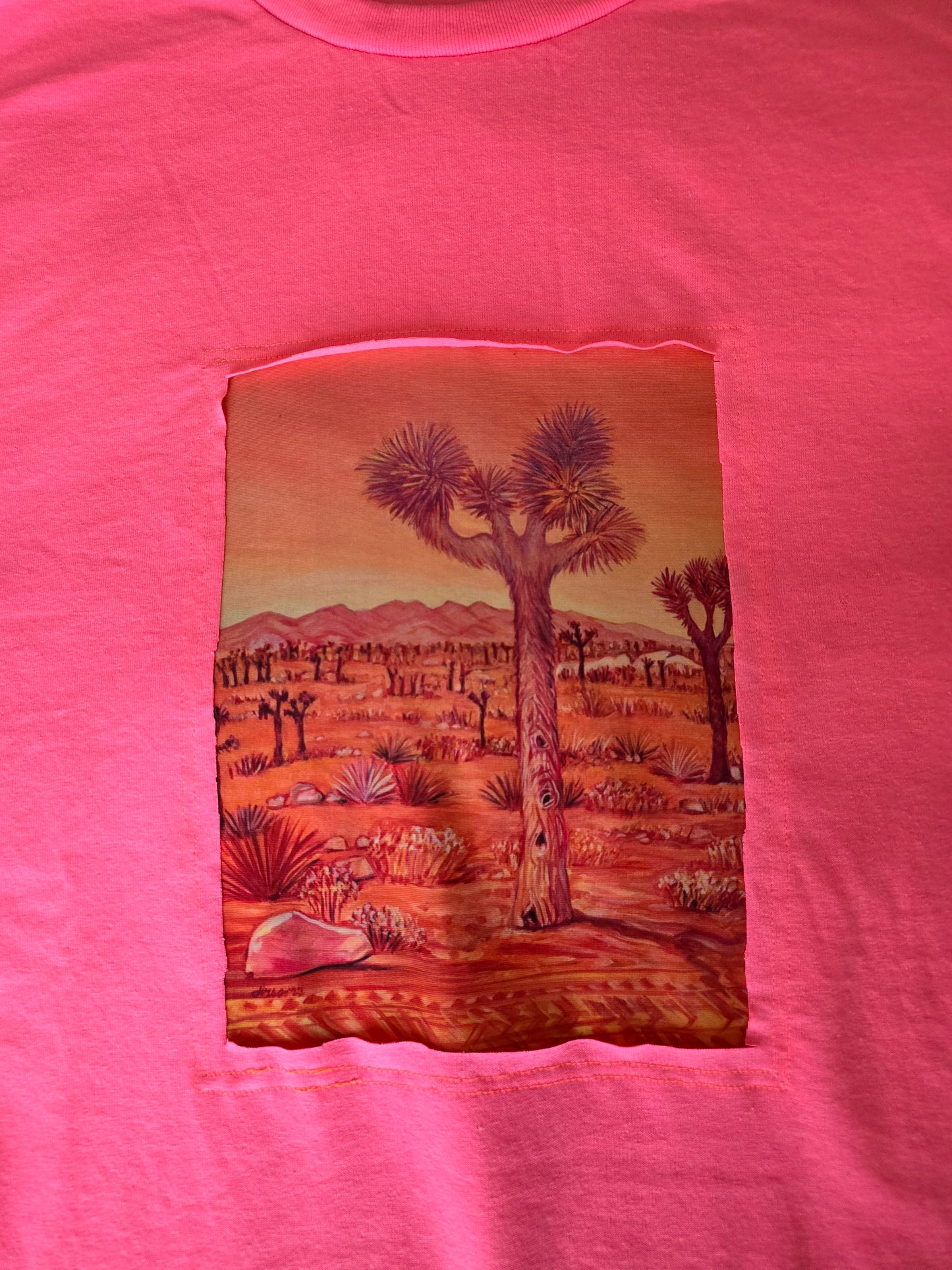 Joshua Tree- Pink T-Shirt