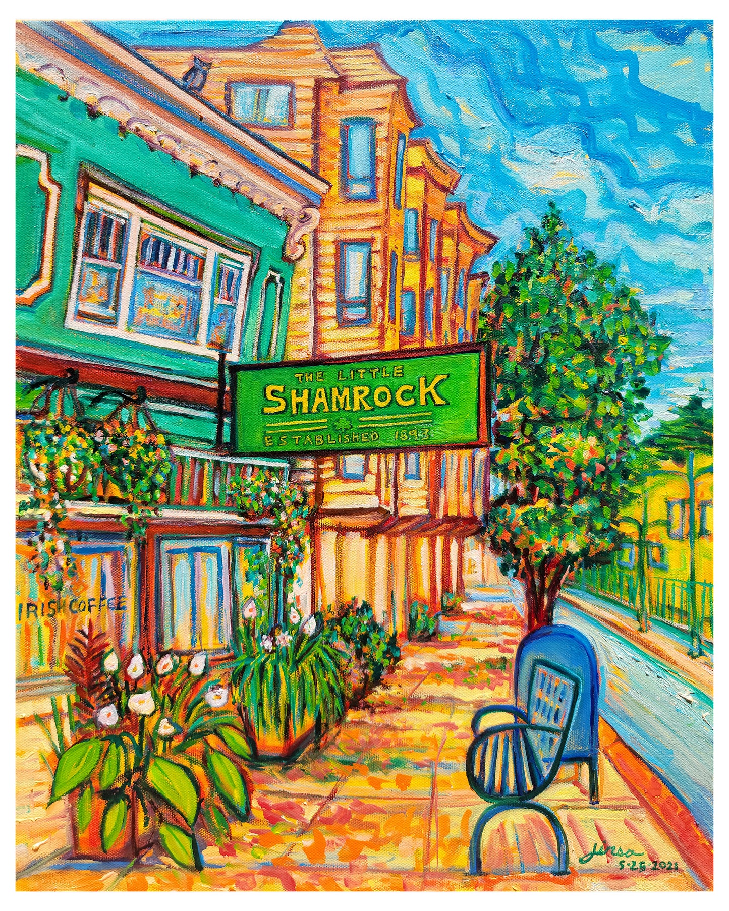 Little Shamrock- Archival Print