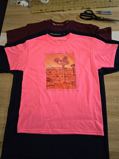 Joshua Tree- Pink T-Shirt