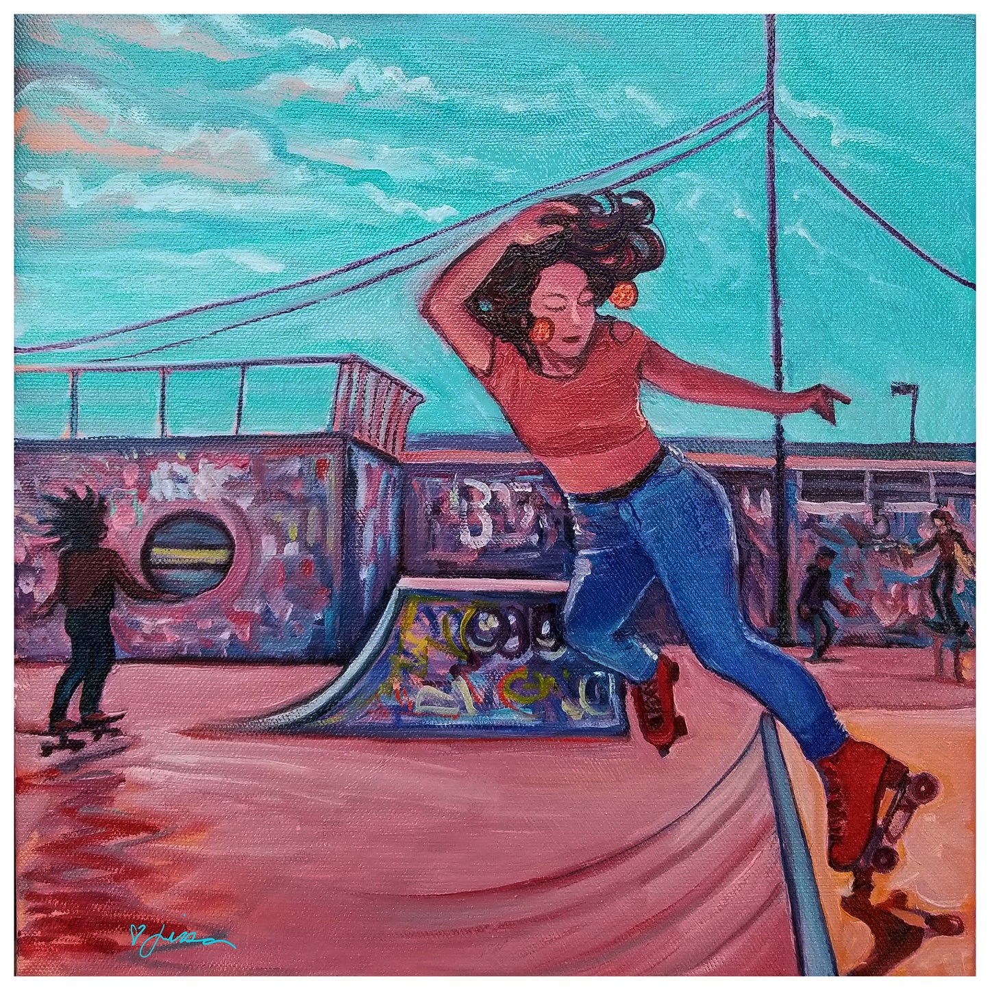 Tarah Bishop in Town Park -Archival Print