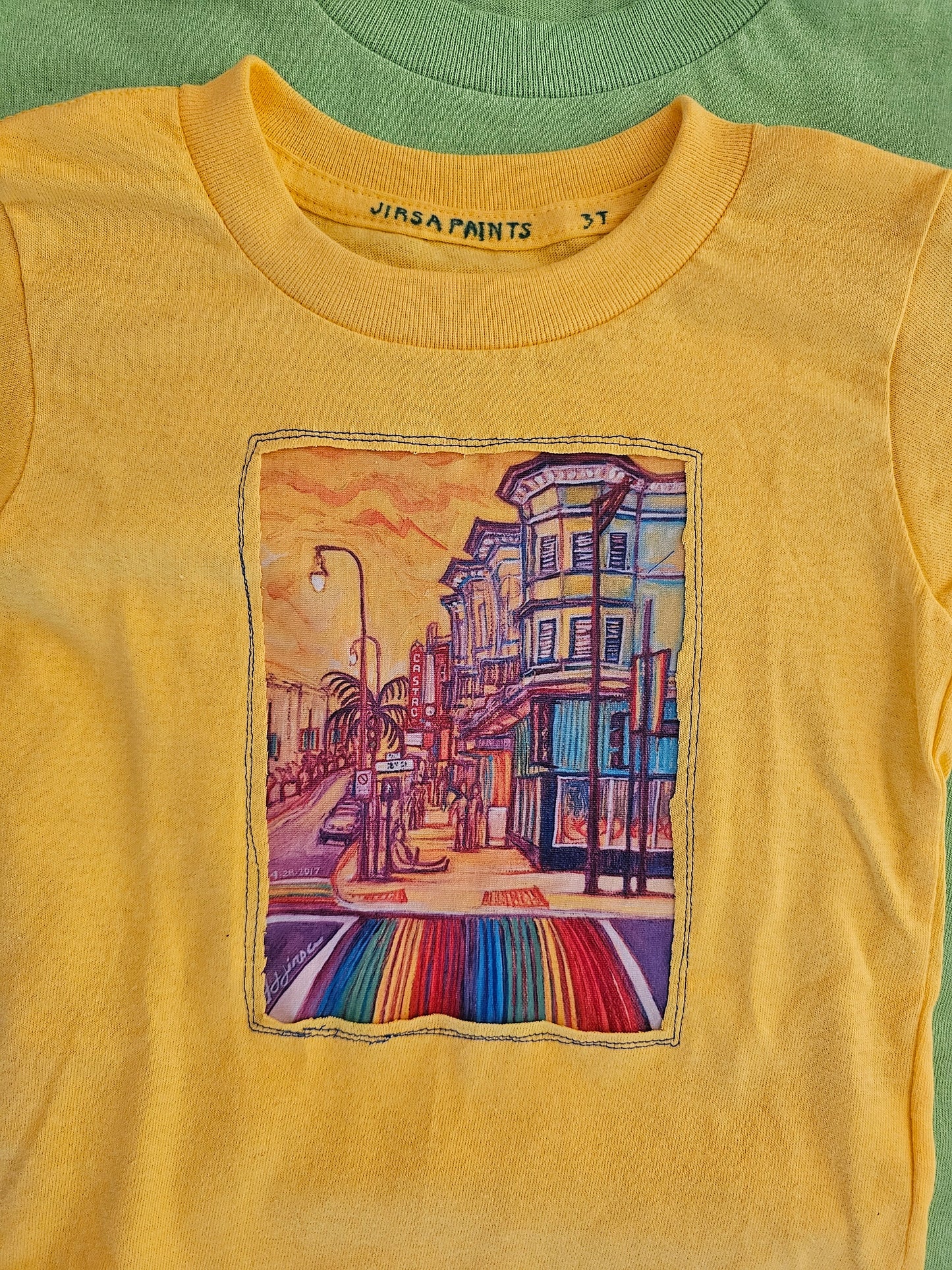 Rainbow Crosswalks II - Toddler Tee