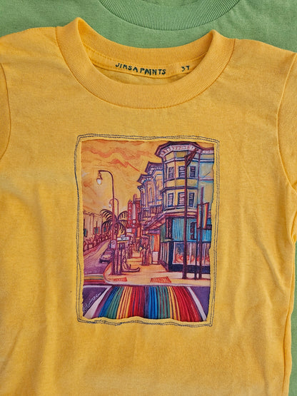 Rainbow Crosswalks II - Toddler Tee
