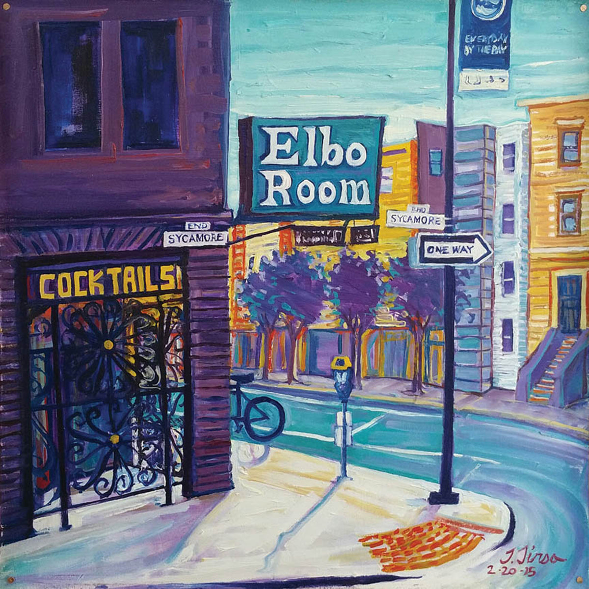 Elbo Style Elbo Room- Archival Print – Jirsa Paints