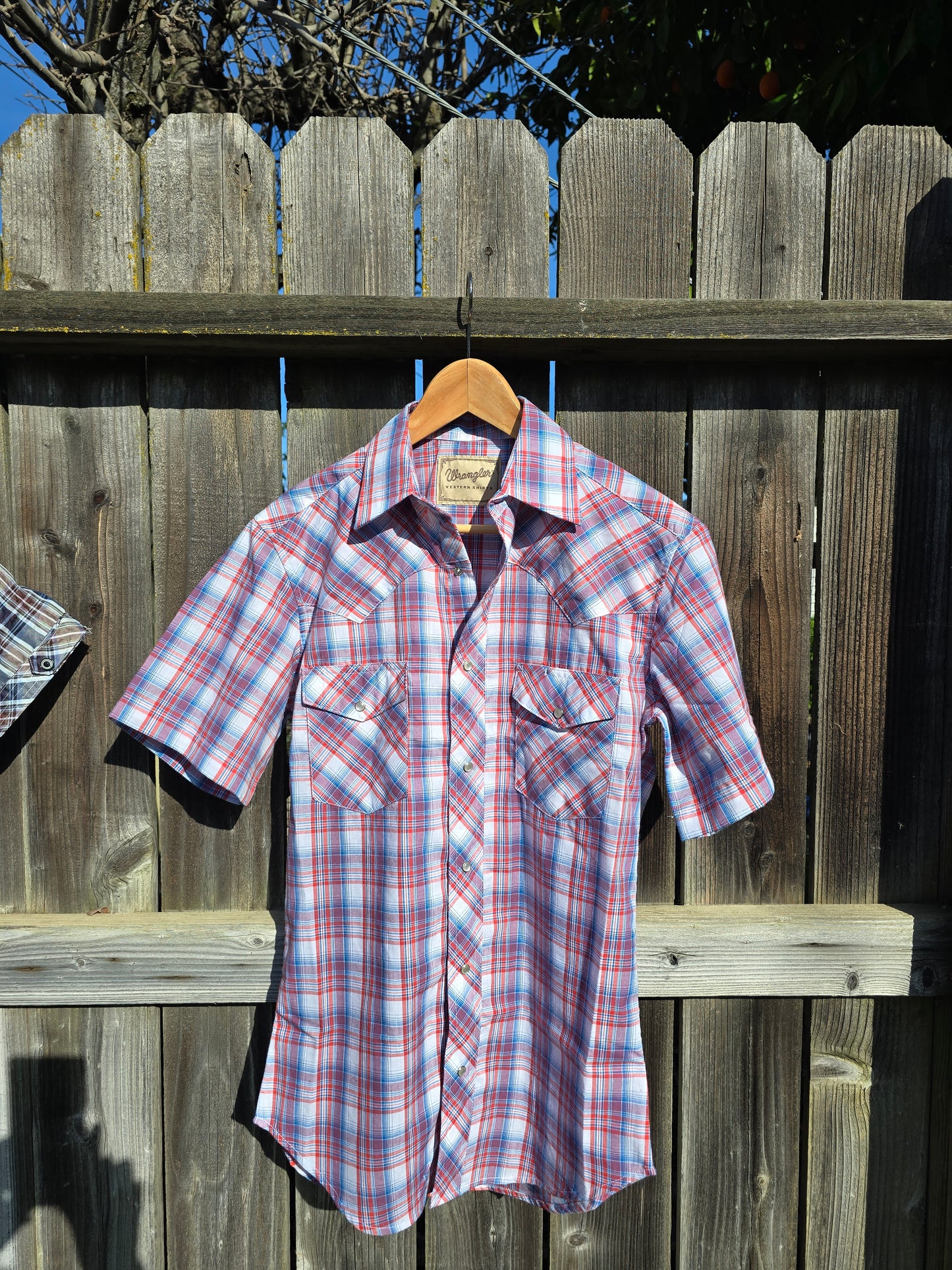 Red Tractor Day - Plaid Short-Sleeve