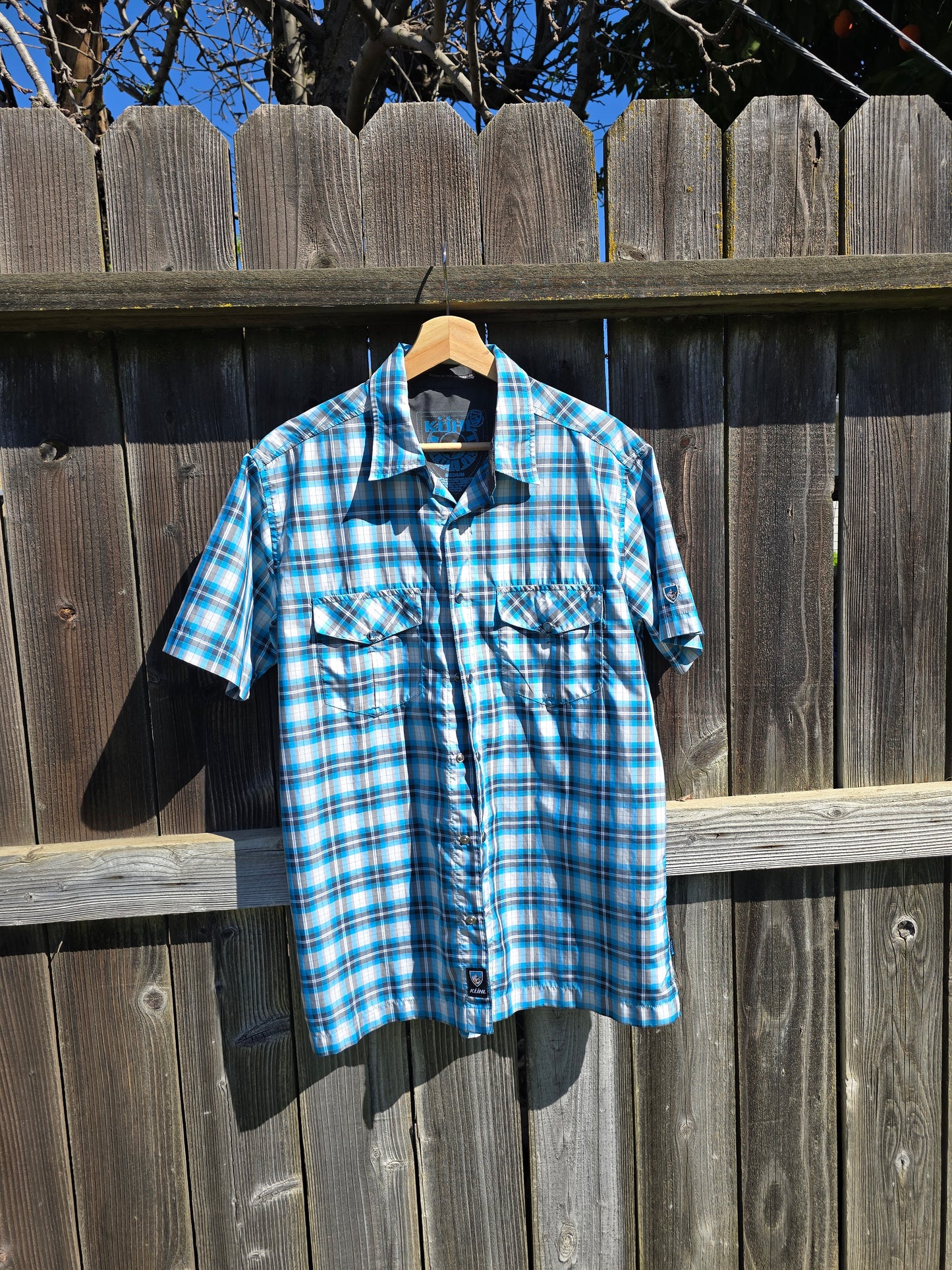 Prosper II- Plaid Short-Sleeve Button-down