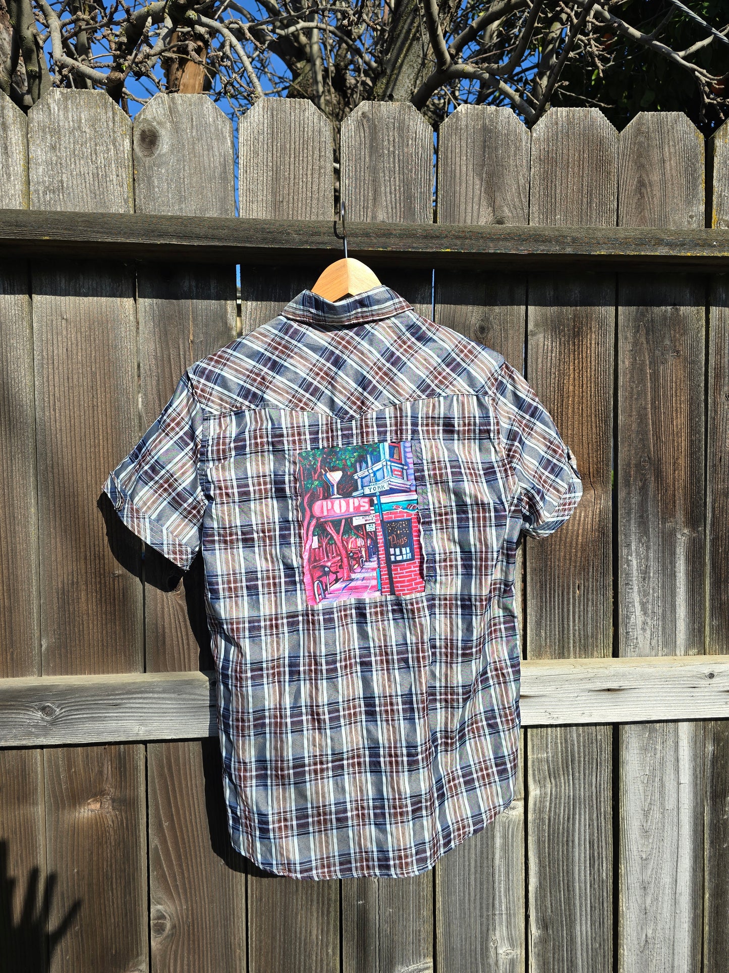 Pop's - Plaid Short-Sleeve