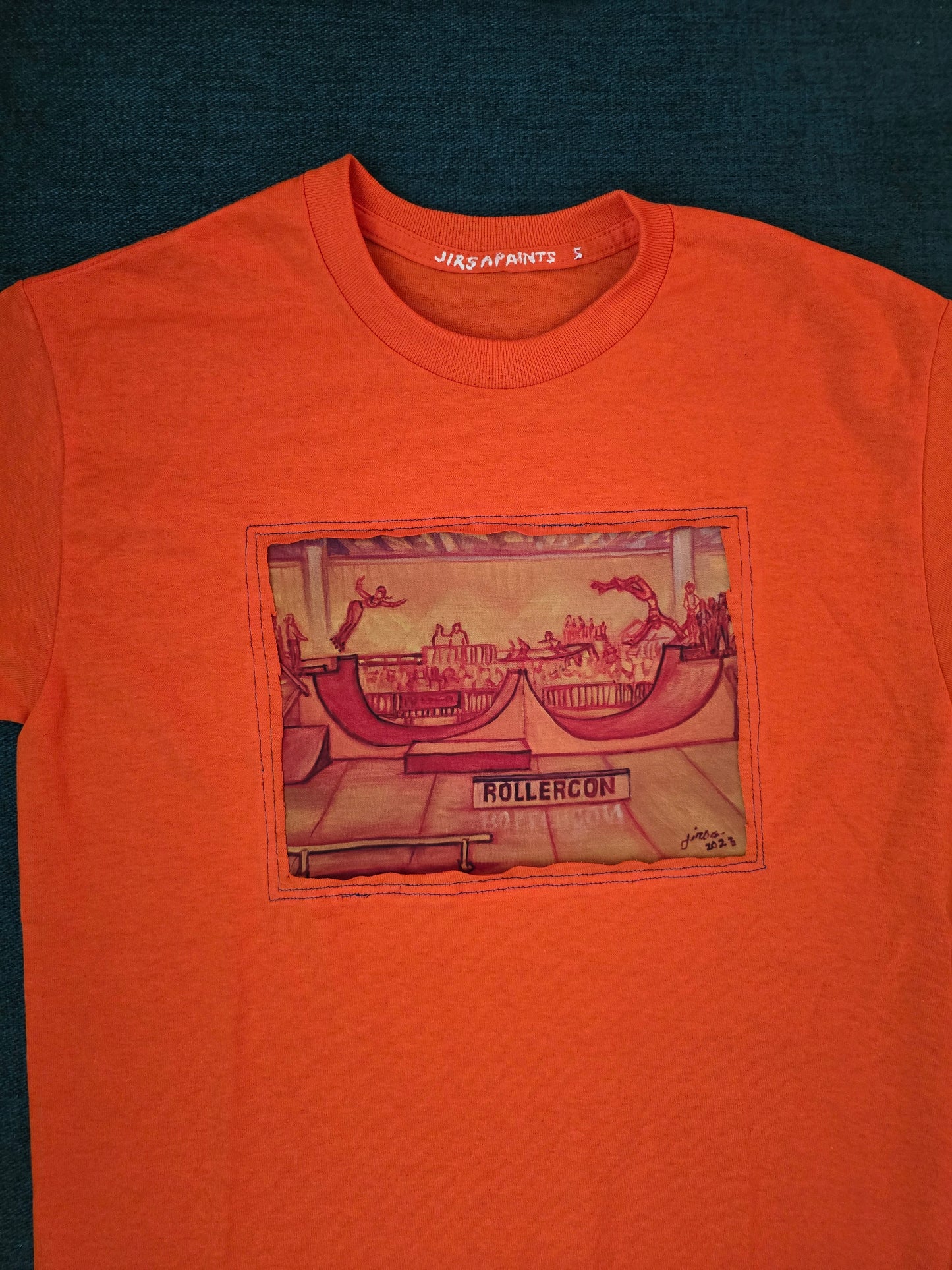 RollerCon 23- Bright Orange T-Shirt